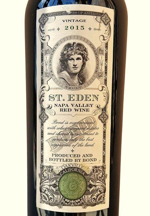 2015 Bond, ST. Eden - Napa Valley - 1 750ML, Verzamelen, Wijnen