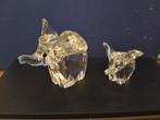 Figurine - Olifant klein en mini - Cristal, Antiek en Kunst