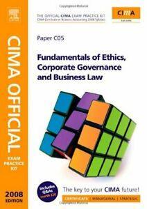 CIMA Official Exam Practice Kit Fundamentals of Ethics,, Livres, Livres Autre, Envoi