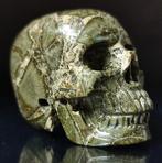 Incroyable Jaspe forêt Crâne - Hand Carved Skull Free