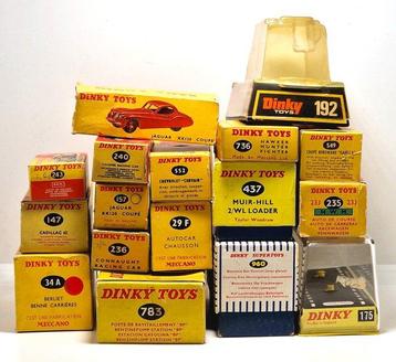 Dinky Toys 1:43 - Modelauto  (17) - Original Empty Boxes