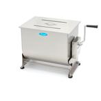 Vleesmenger 50 L - 43 Kg Vlees - Kantelbare Kom - Handmatig, Verzenden, Nieuw in verpakking, Bakkerij en Slagerij