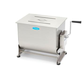 Vleesmenger 50 L - 43 Kg Vlees - Kantelbare Kom - Handmatig, Verzenden