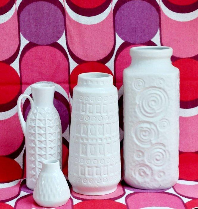 Scheurich - Vaas - Keramiek - Jura en Inca - Vier vintage, Antiek en Kunst, Kunst | Designobjecten