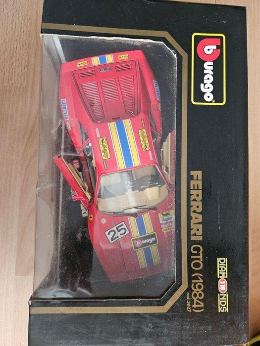 Burago 1:18 - Modelauto - Ferrari GTO (1984), Hobby en Vrije tijd, Modelauto's | 1:5 tot 1:12