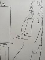 Pablo Picasso (1881-1973) - Le peintre et son modèle 1962