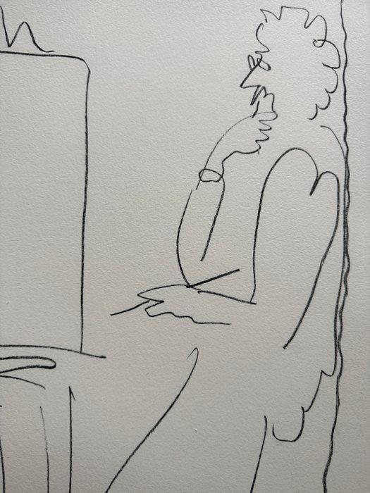 Pablo Picasso (1881-1973) - Le peintre et son modèle 1962, Antiek en Kunst, Antiek | Overige Antiek