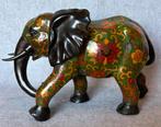 Beeld, Olifant Cloisonné 25.5 cm / 2.9 kg (Zonder, Antiek en Kunst