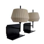 Nordlux - - Says Who - Wandlamp (2) - Dicte - Zwart & Beige