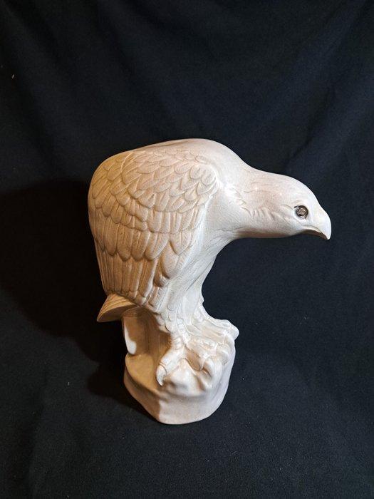 sculptuur, Young bird of prey - 32 cm - Keramiek, Antiquités & Art, Art | Objets design