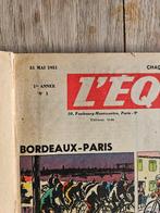 LÉquipe junior - 1 Album - Eerste druk - 1951, Boeken, Stripverhalen, Nieuw