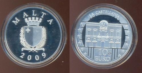 10 Euro Europaeisches Weltkulturerbe 2009 Malta:, Postzegels en Munten, Munten | Europa | Euromunten, België, Verzenden