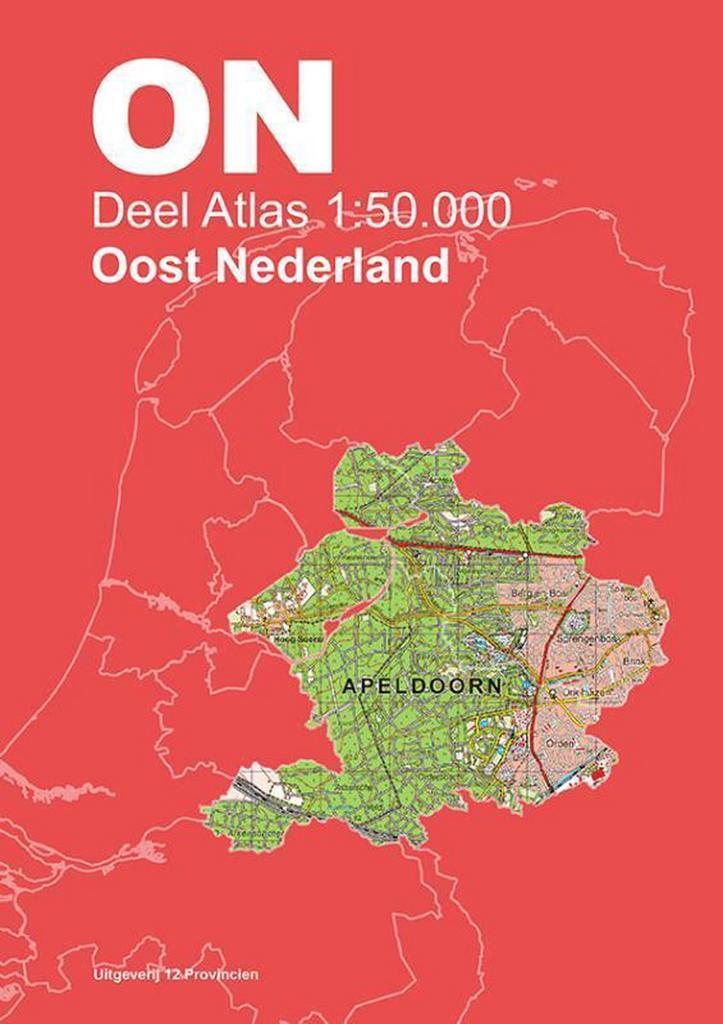 Oost-Nederland / Topografische Atlas van Nederland / 2, Boeken, Wetenschap, Gelezen, Verzenden