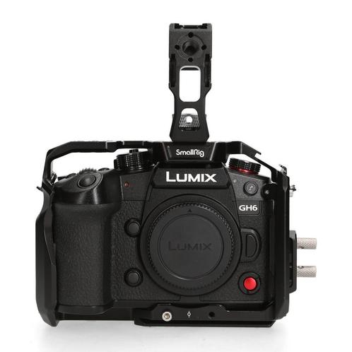 Panasonic Lumix GH6 + Cage + Tophandle, Audio, Tv en Foto, Fotocamera's Digitaal, Ophalen of Verzenden