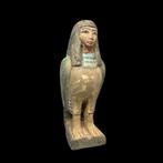 Replica van de oude Egyptenaar Houten standbeeld van Ba Bird, Nieuw