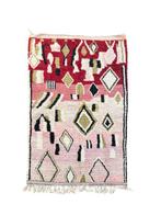 Marokkaanse Boujad Tapijt – Handgeknoopt Berber Wol Tapijt –, Nieuw