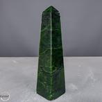 Zeer zeldzaam natuurlijk jade-nephriet Kristal obelisk,, Verzamelen