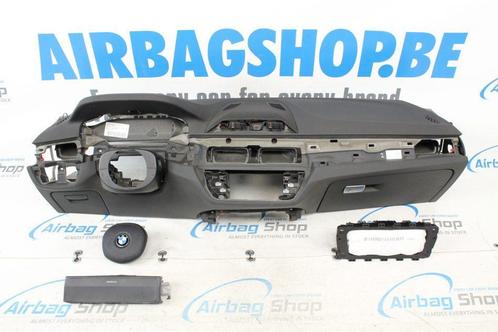 AIRBAG SET – DASHBOARD M LEDER MET STIKSELS BMW 5 SERIE G30, Auto-onderdelen, Dashboard en Schakelaars, Gebruikt, BMW