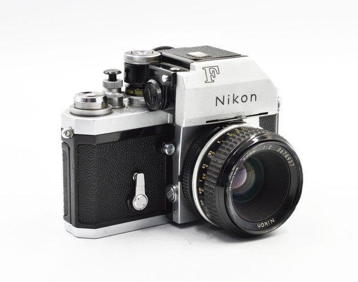 Nikon F + 50MM F2 Analoge camera, Audio, Tv en Foto, Fotocamera's Analoog