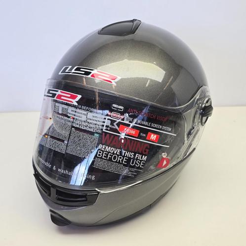 LS2 FF386 Ride Solid Titanium Helm Maat M | Nieuw Zonder..., Motoren, Kleding | Motorhelmen, Ophalen of Verzenden