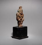 Oud-Egyptisch Brons God Bes. Late Periode, 664 - 332 v.Chr.