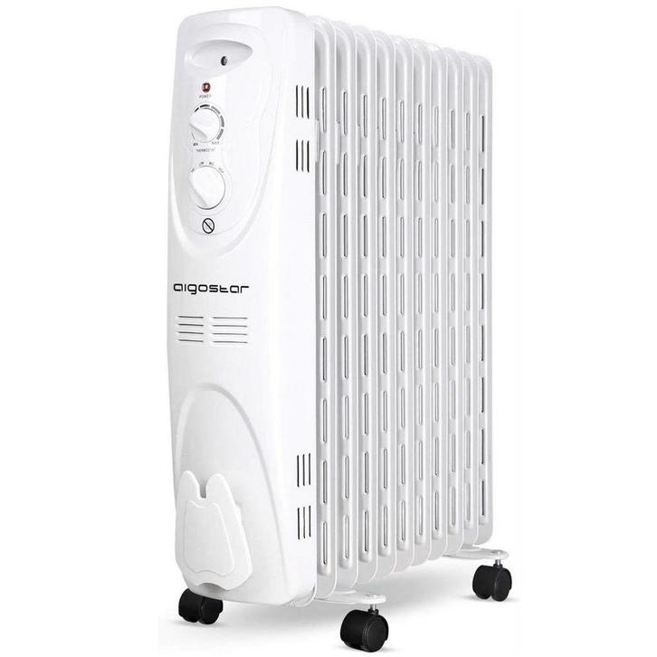 Olieradiator - 2300W Heater - Elektrische kachel - met Therm, Doe-het-zelf en Bouw, Verwarming en Radiatoren, Nieuw, Verzenden