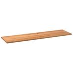 vidaXL Tafelblad rechthoekig 280x80x4,2cm massief eikenhout, Verzenden, Nieuw
