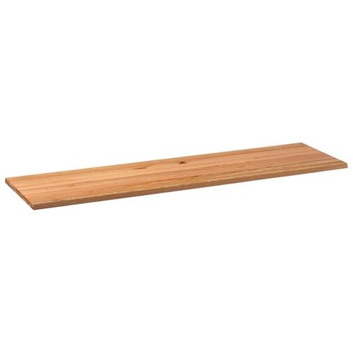vidaXL Tafelblad rechthoekig 280x80x4,2cm massief eikenhout, Huis en Inrichting, Tafelonderdelen, Nieuw, Verzenden
