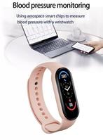 Stappenteller hartslagmeter tracker band mi smartband 6 M6 *, Sport en Fitness, Verzenden, Nieuw