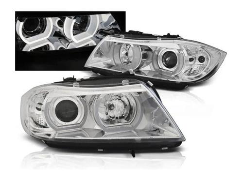 Xenon koplampen 3D U-LED Chrome geschikt voor BMW E90 E91, Autos : Pièces & Accessoires, Éclairage, Envoi