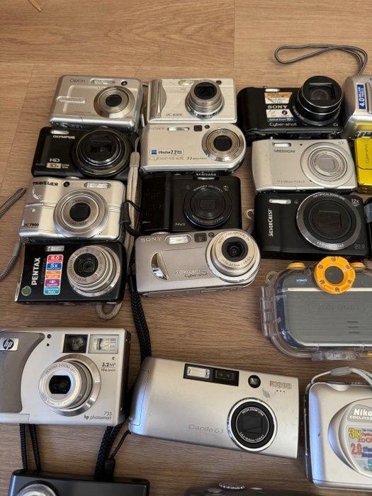 Sony, Kodak, Nikon, Samsung Collection of 31 compact digital, Audio, Tv en Foto, Fotocamera's Digitaal
