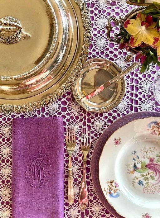 Kantentafelkleed van bolillo-kant voor grote tafels. -, Antiek en Kunst, Kunst | Designobjecten