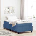vidaXL Boxspringbed in Blauw 90x200 cm van Corduroy, Huis en Inrichting, Verzenden, Nieuw