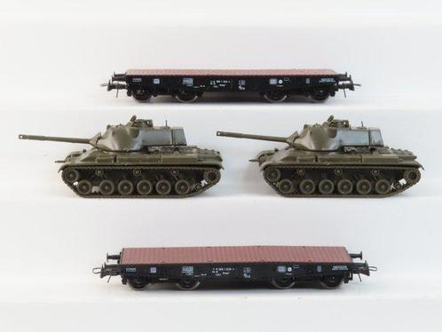 Roco H0 - 46380/221 - Modeltrein goederenwagon (4) - 2x, Hobby en Vrije tijd, Modeltreinen | H0