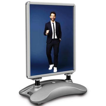 Stoepbord | HAMPTON | Grijs | Kliklijst (B1) |, Verzenden