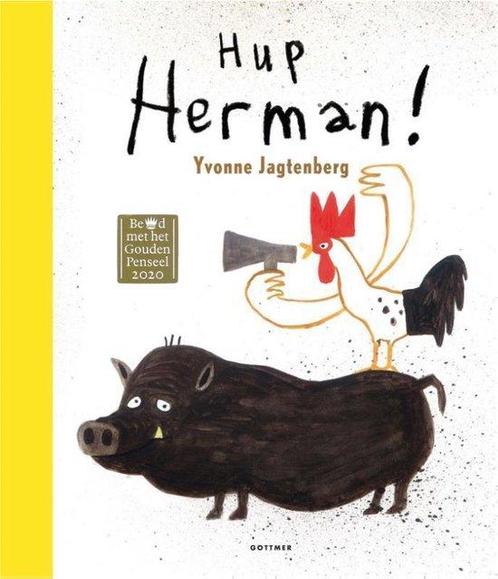 Boek: Hup Herman! (z.g.a.n.), Livres, Livres Autre, Envoi
