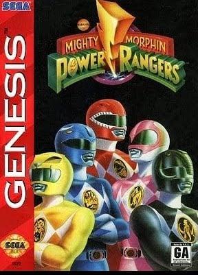 Mighty Morphin Power Rangers - Sega Genesis - NTSC (Losse..., Games en Spelcomputers, Games | Sega, Zo goed als nieuw, Ophalen of Verzenden