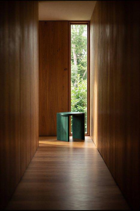 Studio Yann Gandon - Tabouret - Frêne - Shift Stool - Vert, Antiek en Kunst, Kunst | Designobjecten