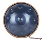 Handpan Blauw 10 Tonen - Gratis Verzending en Gravering, Muziek en Instrumenten, Percussie, Verzenden, Nieuw, Melodische percussie