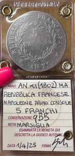 Frankrijk. Consulaat (1799-1804). 5 Francs An XI-MA,