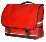 FIETSTAS AMARILLO EXTRA STEVIG/WATERDICHT (+HAKEN) ROOD