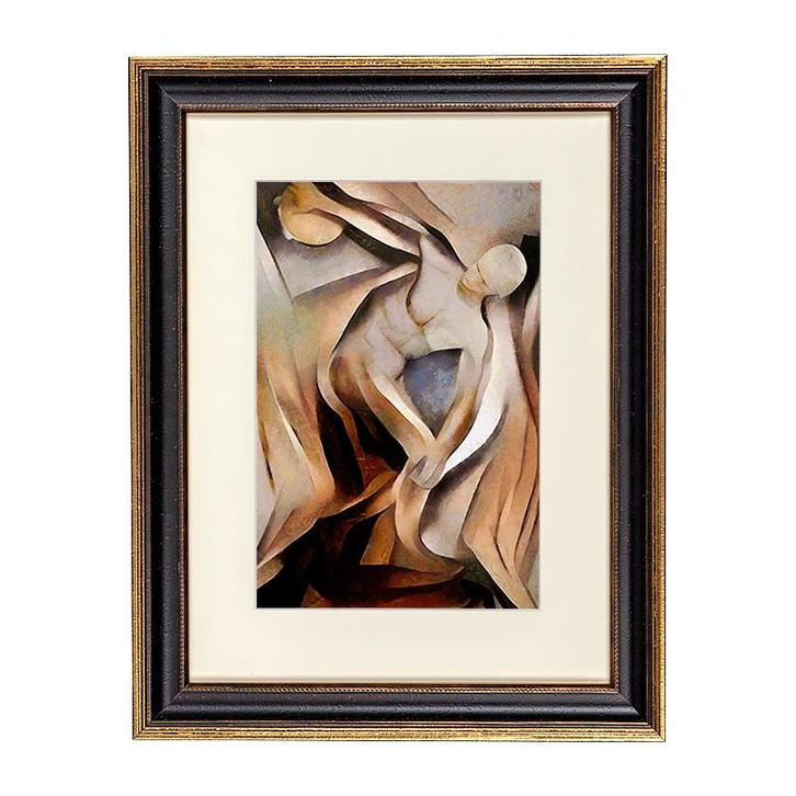 Fotolijst Venice Zwart/Goud 50x70 cm, Huis en Inrichting, Woonaccessoires | Lijsten, Verzenden