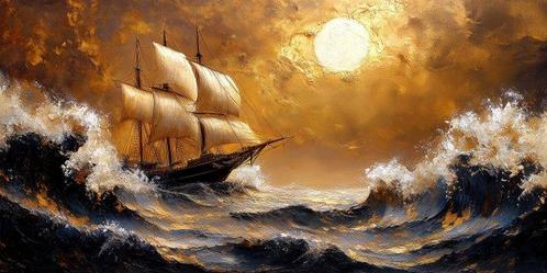 Iconica - The Gilded Voyager · XXL, Antiek en Kunst, Kunst | Designobjecten