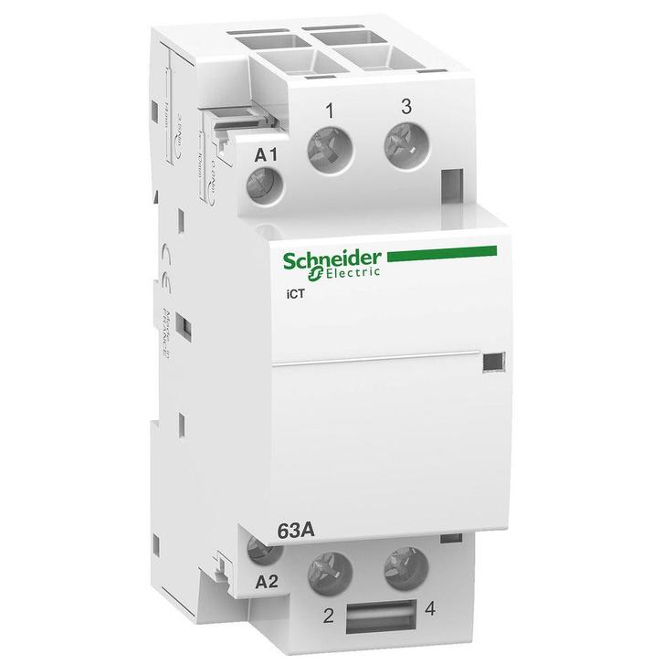 Schneider Electric ICT 63A Dual NO Modulaire Contacteur -, Bricolage & Construction, Électricité & Câbles, Envoi