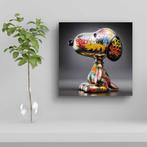 Urban3DArt (1971) - Snoopy Chrome - Street Art Reflection