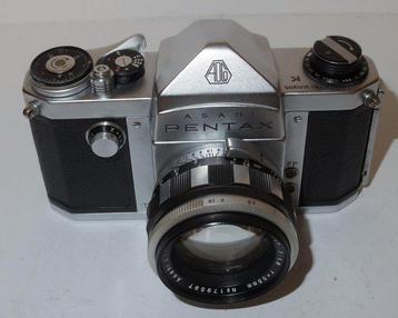 Asahi Pentax K - 1958 -  rare Takumar Zebra 1.8/55mm - beschikbaar voor biedingen