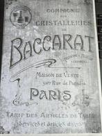 Baccarat - Drinkservies (7) - gondel - Kristal - water sap