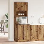 vidaXL Keukenkast in Oude Hout 60 x 50 x 180 cm -, Verzenden, Nieuw