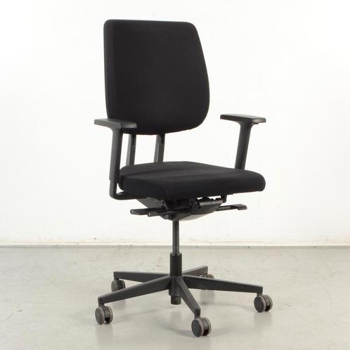 Sedus MA-102 bureaustoel, zwart, 1D armleggers, Maison & Meubles, Chaises de bureau, Enlèvement ou Envoi