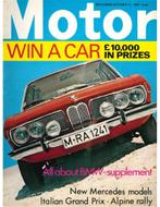 1969 MOTOR MAGAZINE 3502 ENGELS, Ophalen of Verzenden